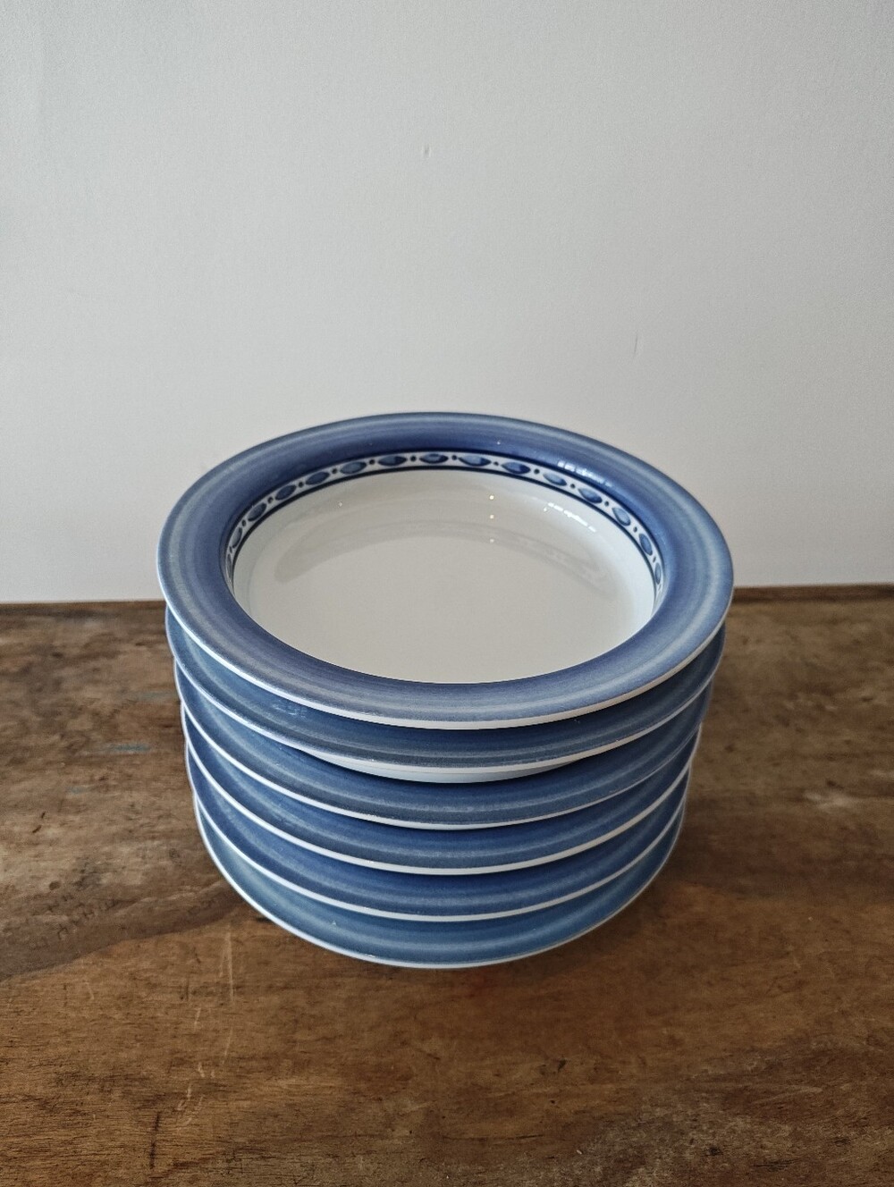 Dansk. Bistro Rimmed Soup Bowls. Set Of 6